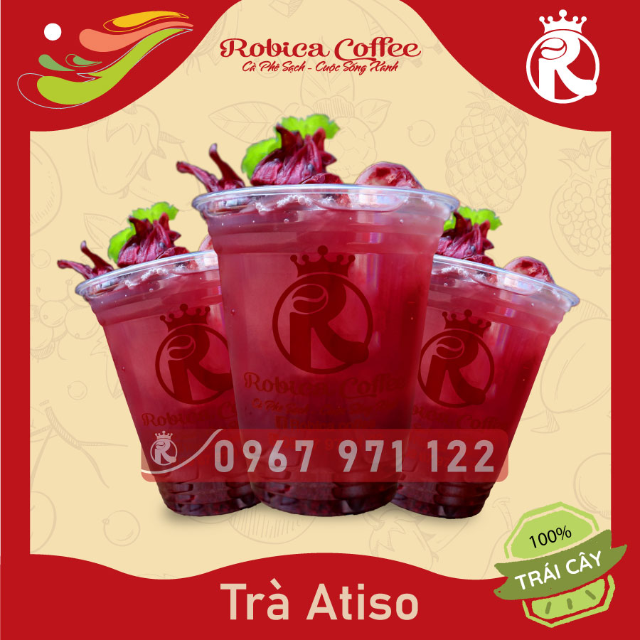 trà atiso hoa mộng đỏ thương hiệu Robica Coffee 
